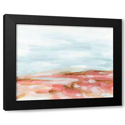 Sunset Shoals I Black Modern Wood Framed Art Print with Double Matting by Vess, June Erica