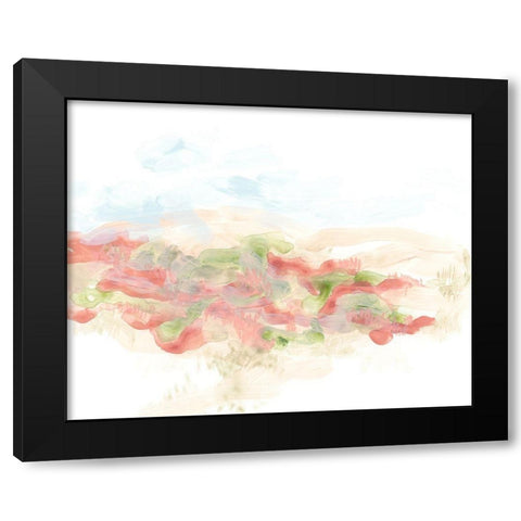 Dappled Dune I Black Modern Wood Framed Art Print with Double Matting by Vess, June Erica