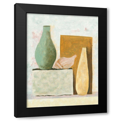 Table Top Stills IV Black Modern Wood Framed Art Print by Wang, Melissa