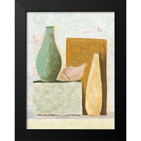 Table Top Stills IV Black Modern Wood Framed Art Print by Wang, Melissa