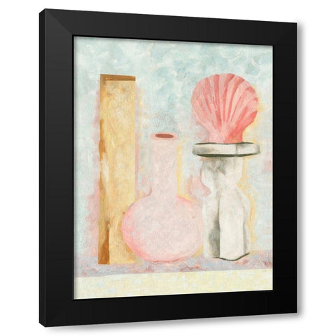 Table Top Stills V Black Modern Wood Framed Art Print by Wang, Melissa