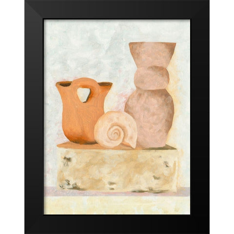 Table Top Stills VI Black Modern Wood Framed Art Print by Wang, Melissa