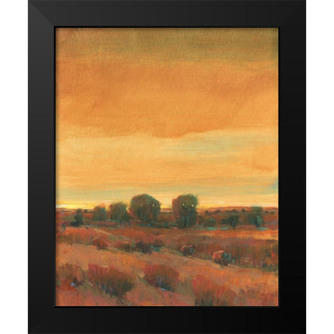 Golden Time I Black Modern Wood Framed Art Print by OToole, Tim