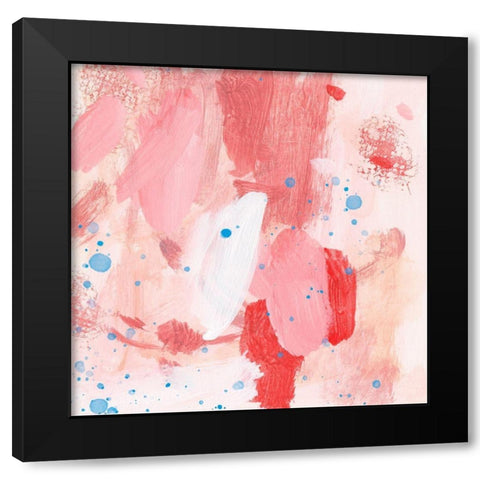 Pink Sky III Black Modern Wood Framed Art Print with Double Matting by Wang, Melissa