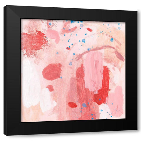 Pink Sky IV Black Modern Wood Framed Art Print with Double Matting by Wang, Melissa