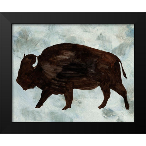 Echolocation II Black Modern Wood Framed Art Print by Wang, Melissa