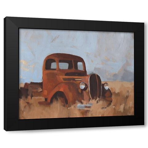 Farm Truck I Black Modern Wood Framed Art Print by Green, Jacob
