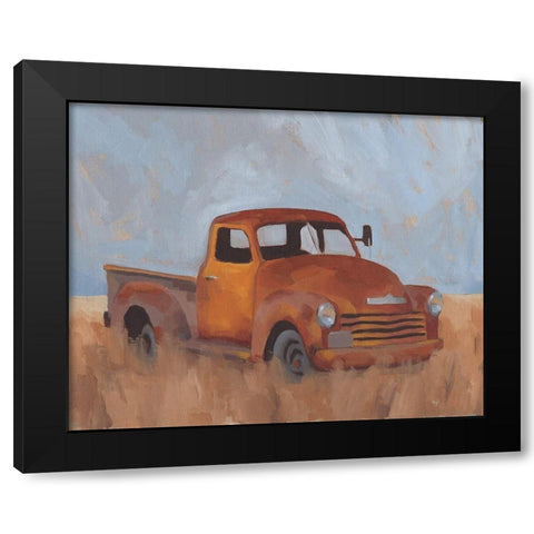 Farm Truck III Black Modern Wood Framed Art Print by Green, Jacob