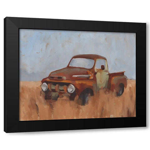 Farm Truck VI Black Modern Wood Framed Art Print by Green, Jacob