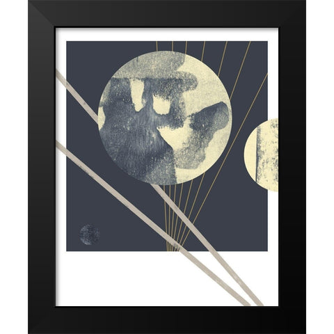Planetary Weights I Black Modern Wood Framed Art Print by Green, Jacob
