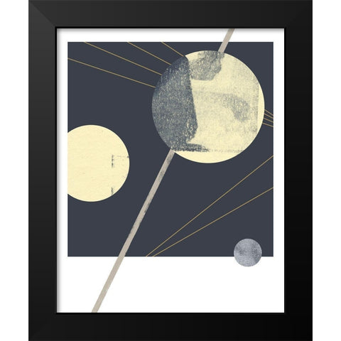 Planetary Weights III Black Modern Wood Framed Art Print by Green, Jacob