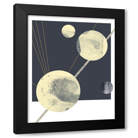 Planetary Weights IV Black Modern Wood Framed Art Print with Double Matting by Green, Jacob