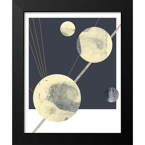 Planetary Weights IV Black Modern Wood Framed Art Print by Green, Jacob