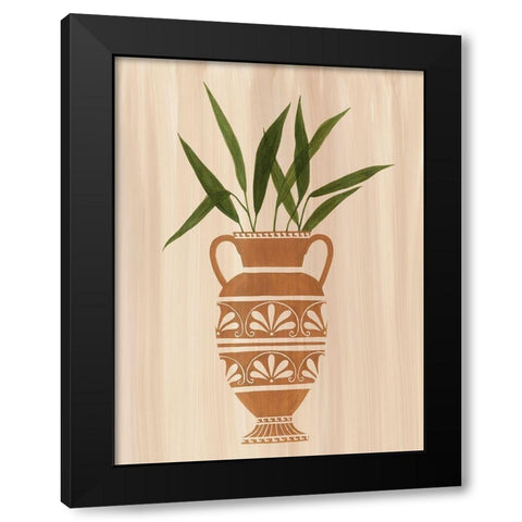 Dianas Vessel II Black Modern Wood Framed Art Print with Double Matting by Popp, Grace