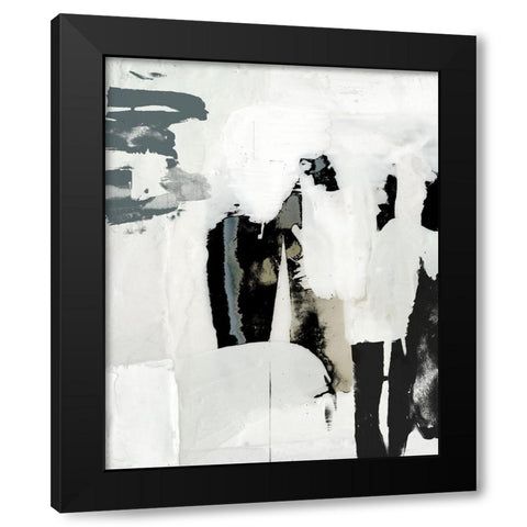 Broken Window I Black Modern Wood Framed Art Print with Double Matting by Goldberger, Jennifer