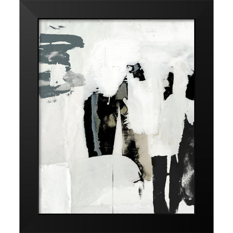 Broken Window I Black Modern Wood Framed Art Print by Goldberger, Jennifer