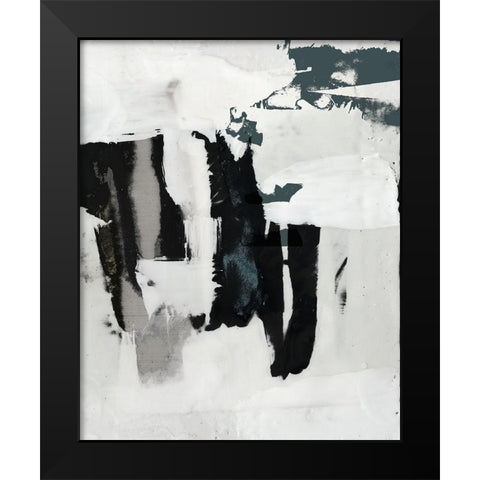 Broken Window II Black Modern Wood Framed Art Print by Goldberger, Jennifer