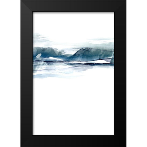 Stark Horizon I Black Modern Wood Framed Art Print by Goldberger, Jennifer