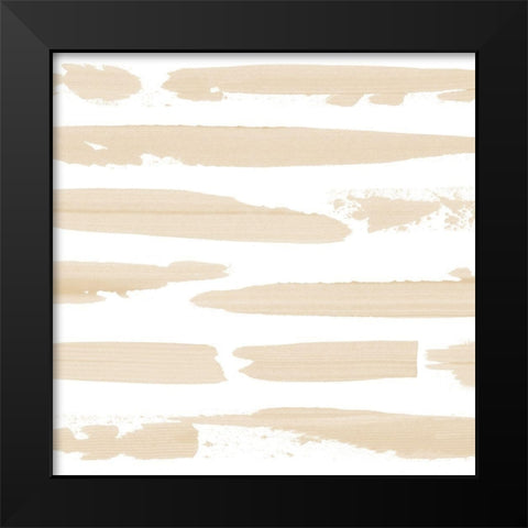 Sand Swipe I Black Modern Wood Framed Art Print by Popp, Grace