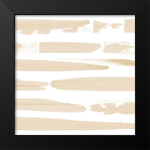 Sand Swipe II Black Modern Wood Framed Art Print by Popp, Grace