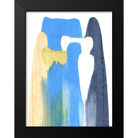 Landslide I Black Modern Wood Framed Art Print by Caroline, Emma