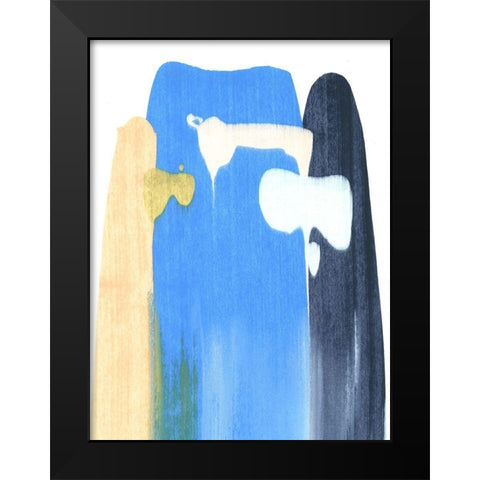 Landslide II Black Modern Wood Framed Art Print by Caroline, Emma