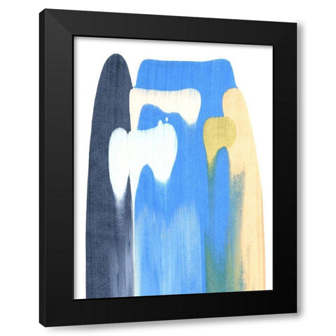 Landslide III Black Modern Wood Framed Art Print by Caroline, Emma