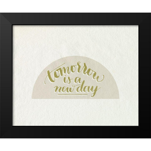 Daily Reminders II Black Modern Wood Framed Art Print by Popp, Grace