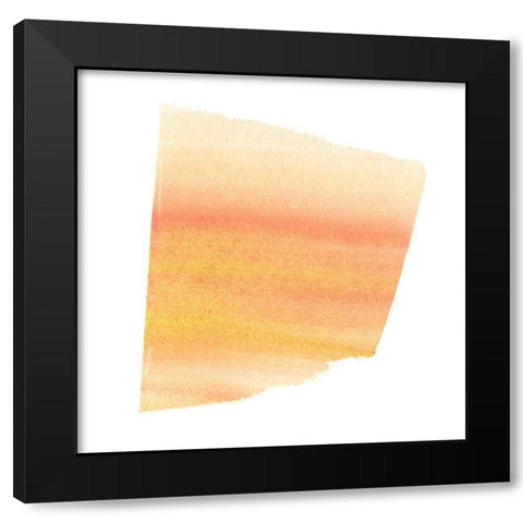 New Horizons I Black Modern Wood Framed Art Print with Double Matting by Caroline, Emma
