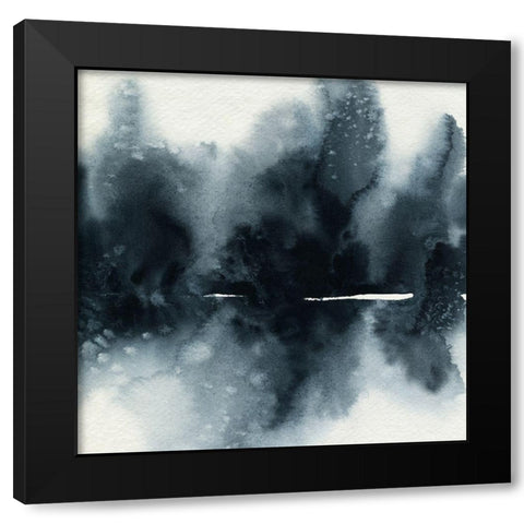 Winter Months I Black Modern Wood Framed Art Print with Double Matting by Popp, Grace