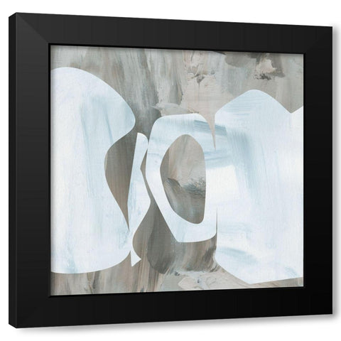 Cave Formation I Black Modern Wood Framed Art Print by Wang, Melissa