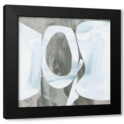 Cave Formation IV Black Modern Wood Framed Art Print by Wang, Melissa