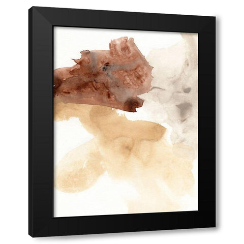 Tectonic Geyser II Black Modern Wood Framed Art Print with Double Matting by Vess, June Erica