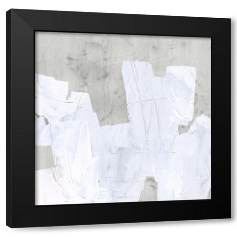 Ice Shield II Black Modern Wood Framed Art Print by Vess, June Erica