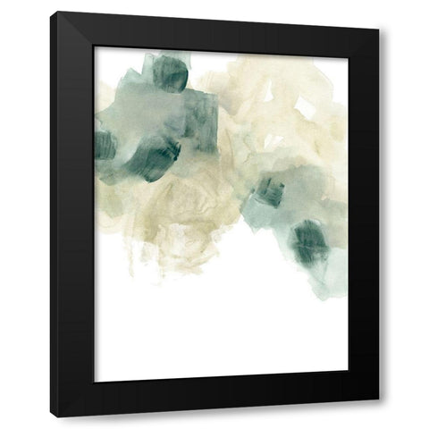 Fluid Dynamics II Black Modern Wood Framed Art Print by Vess, June Erica