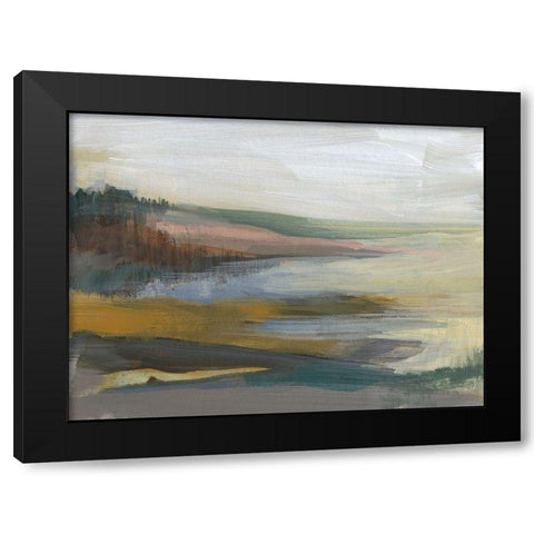 Northwest Cove I Black Modern Wood Framed Art Print with Double Matting by Goldberger, Jennifer