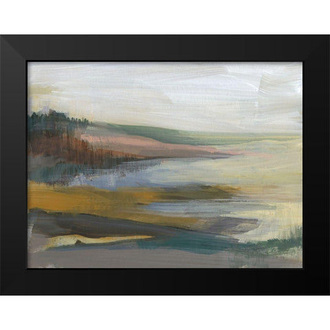 Northwest Cove I Black Modern Wood Framed Art Print by Goldberger, Jennifer