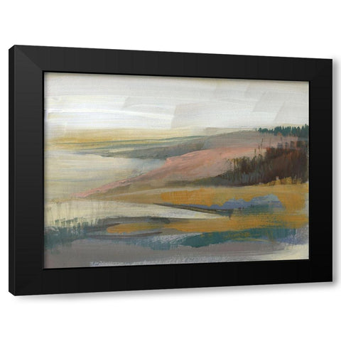 Northwest Cove II Black Modern Wood Framed Art Print with Double Matting by Goldberger, Jennifer