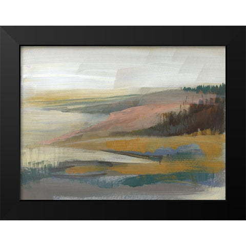 Northwest Cove II Black Modern Wood Framed Art Print by Goldberger, Jennifer