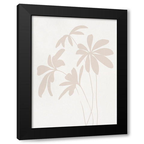 Schefflera I Black Modern Wood Framed Art Print by Caroline, Emma