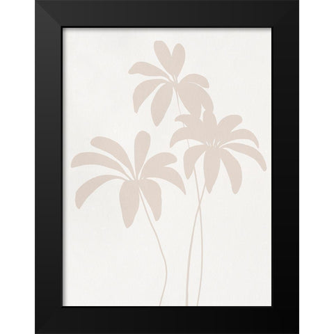 Schefflera II Black Modern Wood Framed Art Print by Caroline, Emma