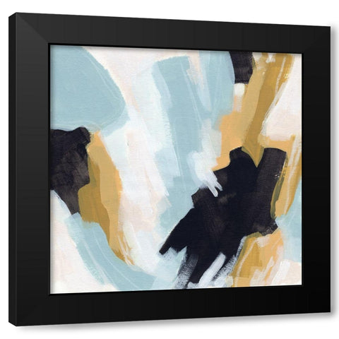 Electron Fissure I Black Modern Wood Framed Art Print with Double Matting by Vess, June Erica