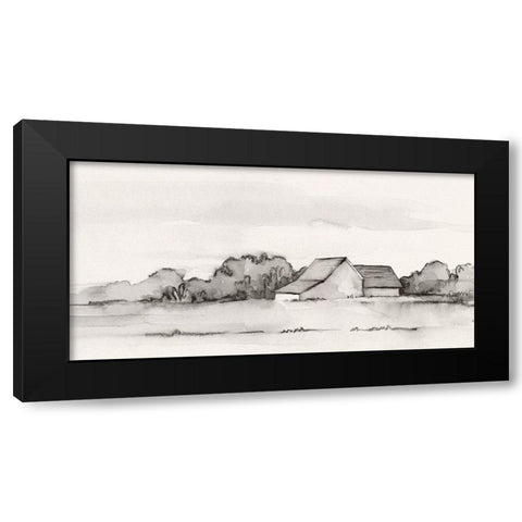 Wyeth Barn II Black Modern Wood Framed Art Print by Caroline, Emma