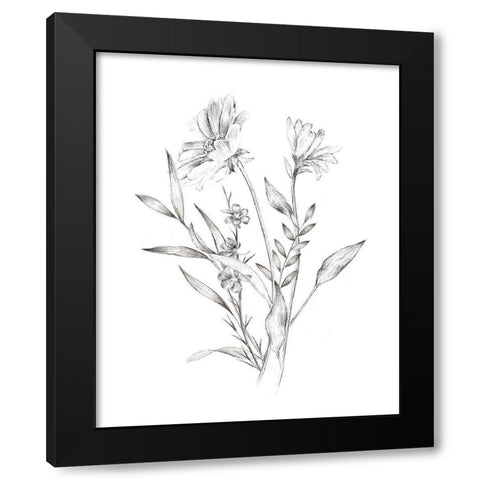 Wild Bunch II Black Modern Wood Framed Art Print by Warren, Annie