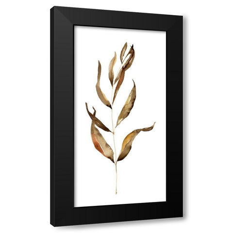 Autumn Stem I Black Modern Wood Framed Art Print with Double Matting by Goldberger, Jennifer