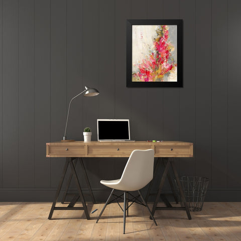 Flip Side Black Modern Wood Framed Art Print by Bothne, Janet