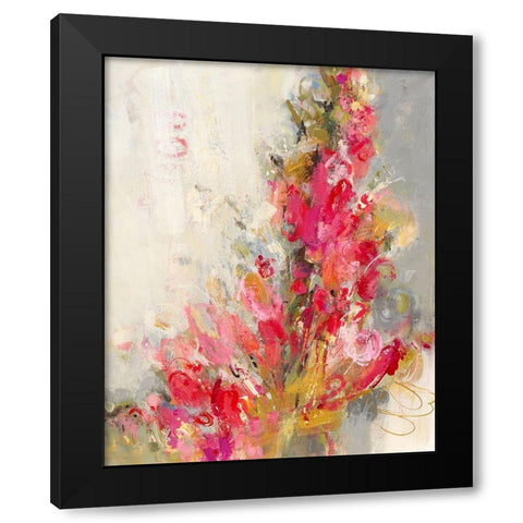 Flip Side Black Modern Wood Framed Art Print by Bothne, Janet