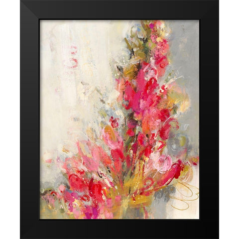 Flip Side Black Modern Wood Framed Art Print by Bothne, Janet