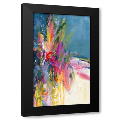 Bulah Black Modern Wood Framed Art Print with Double Matting by Bothne, Janet