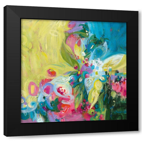 Edwinas Headdress Black Modern Wood Framed Art Print with Double Matting by Bothne, Janet